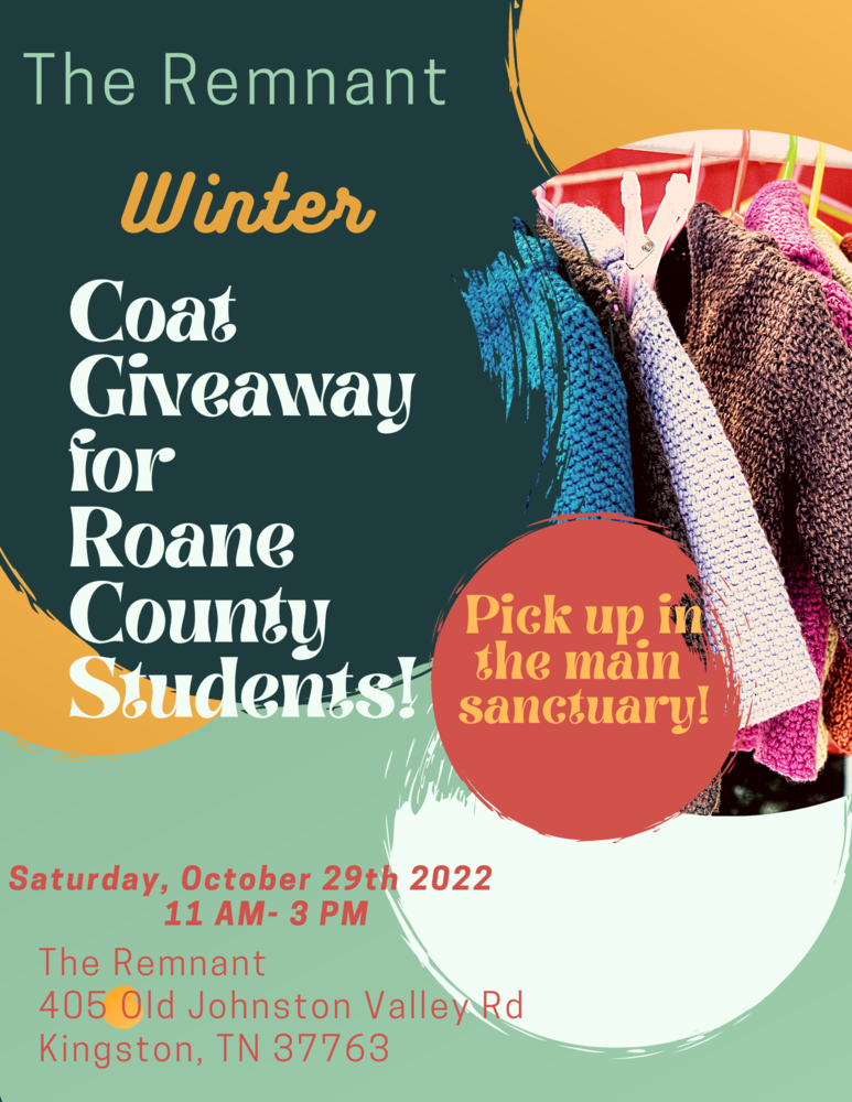 the remnant winter coat giveaway