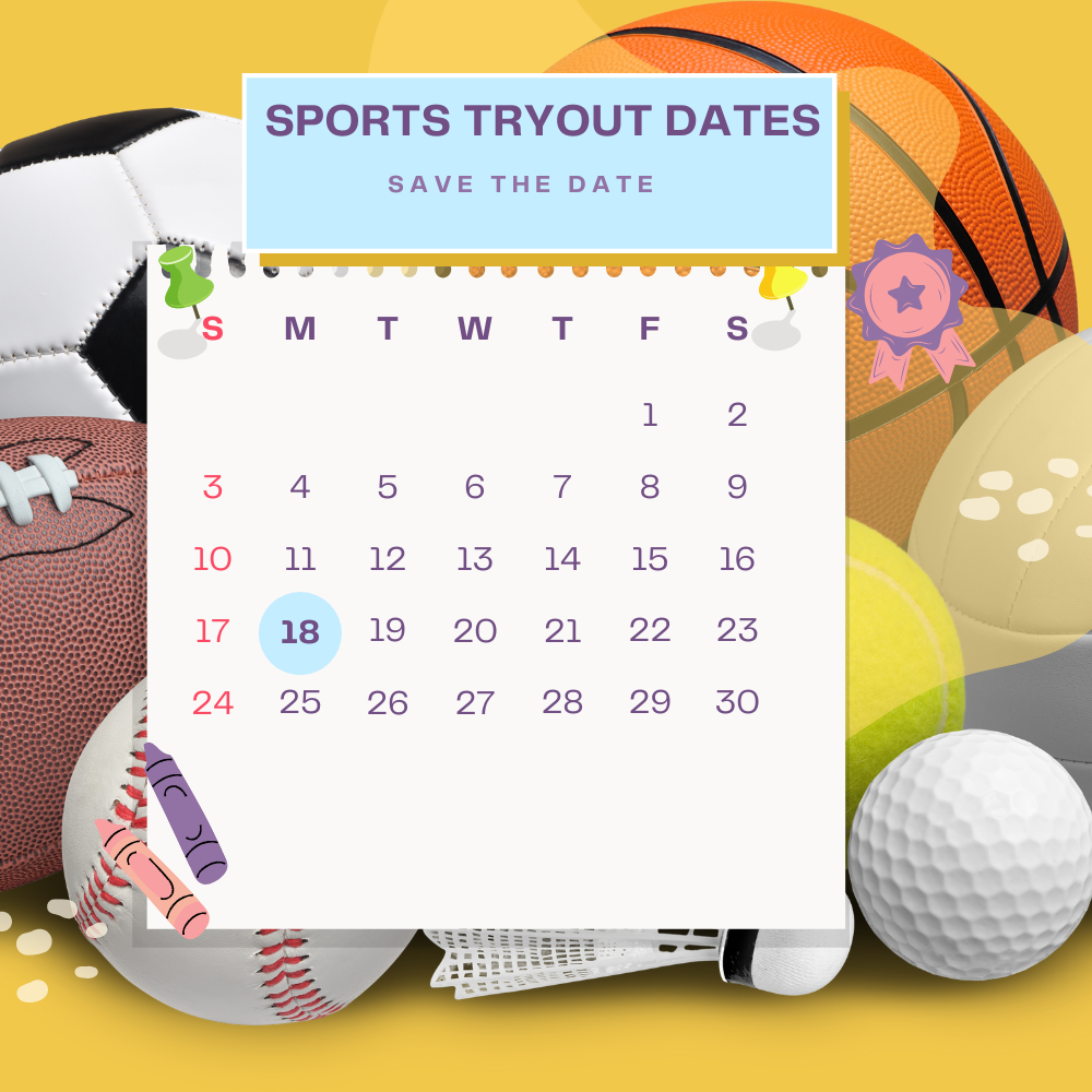 sports tryout dates