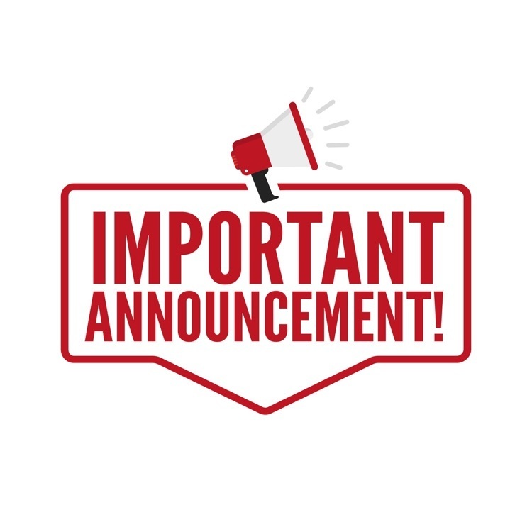 important announcement