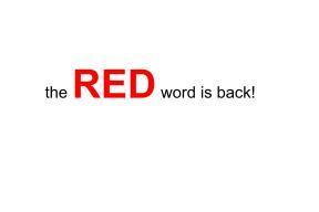 the RED word 