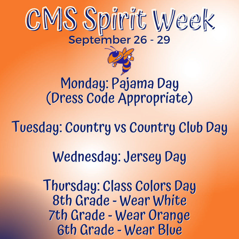 CMS Spirit Week