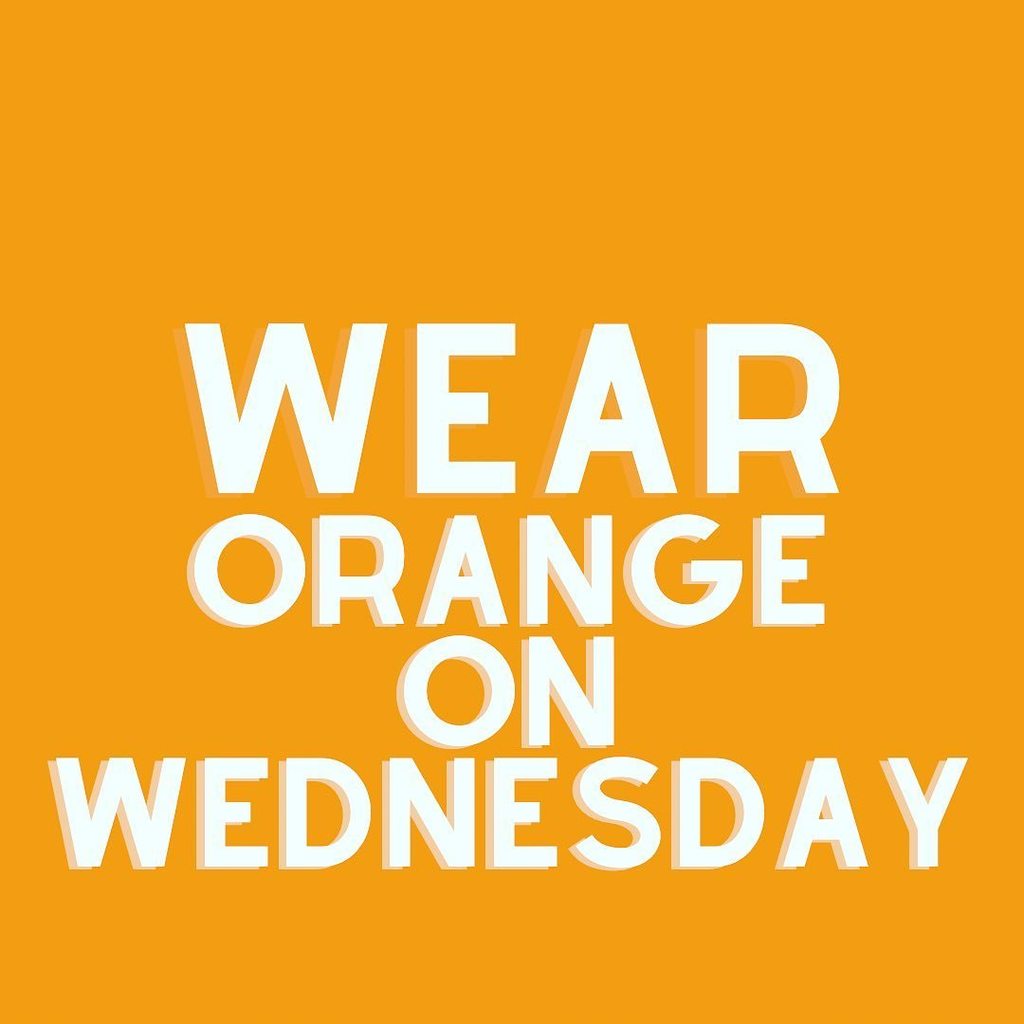 wear orange