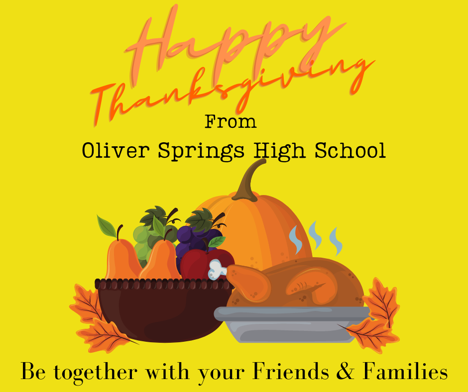 Happy Thanksgiving from OSHS