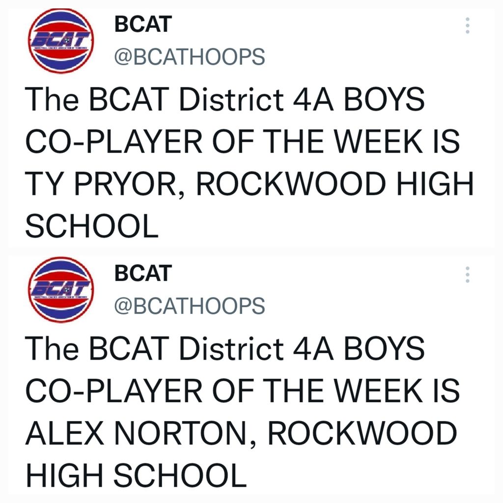 Player of the Week